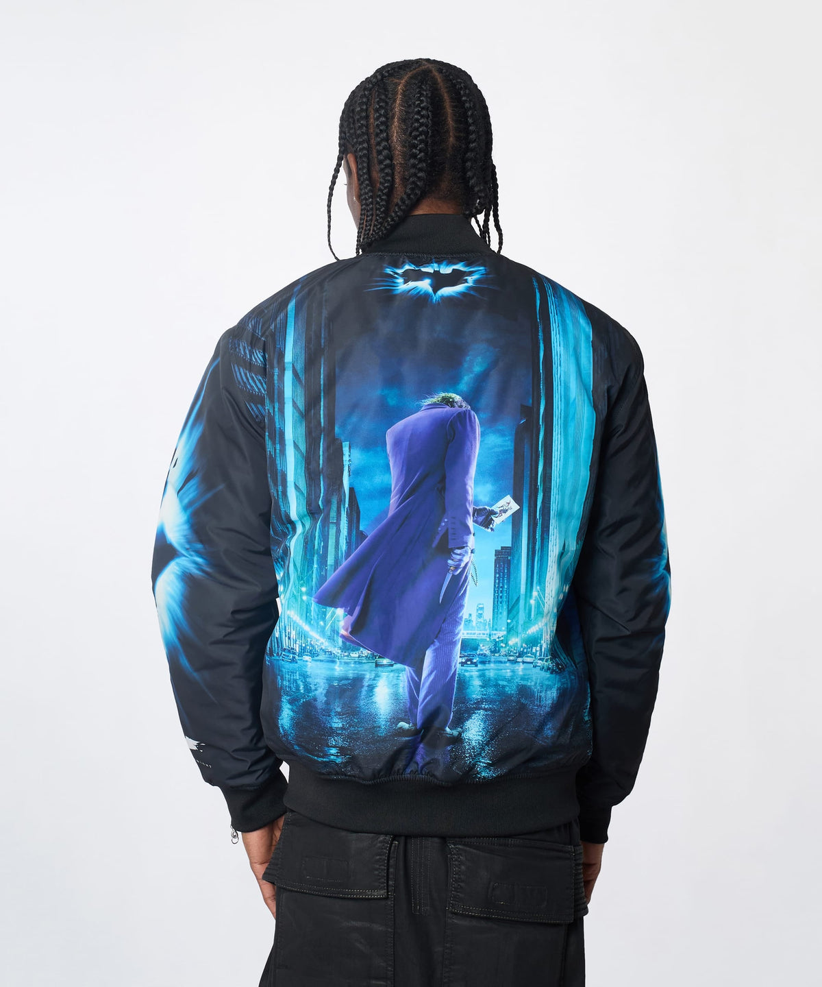 Reason Clothing Top Pick | Dark Knight Varsity Jacket - Black
