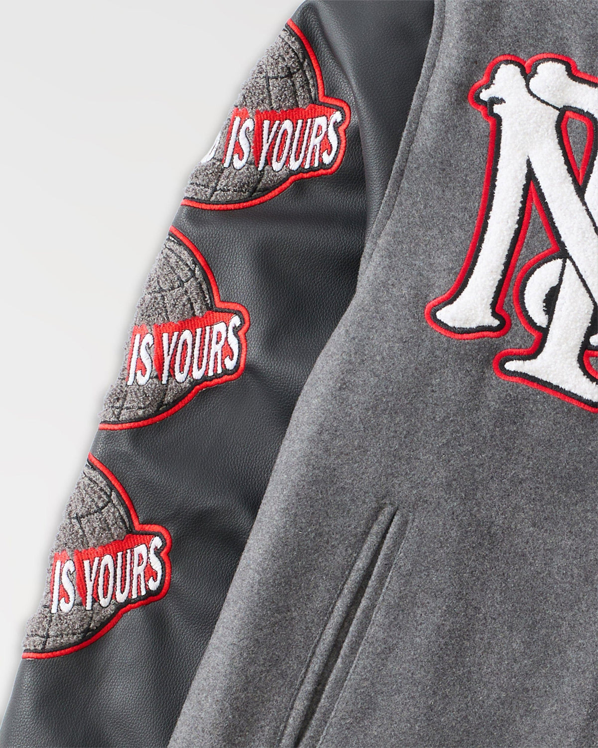 Reason Clothing Featured | Scarface PU Varsity Jacket