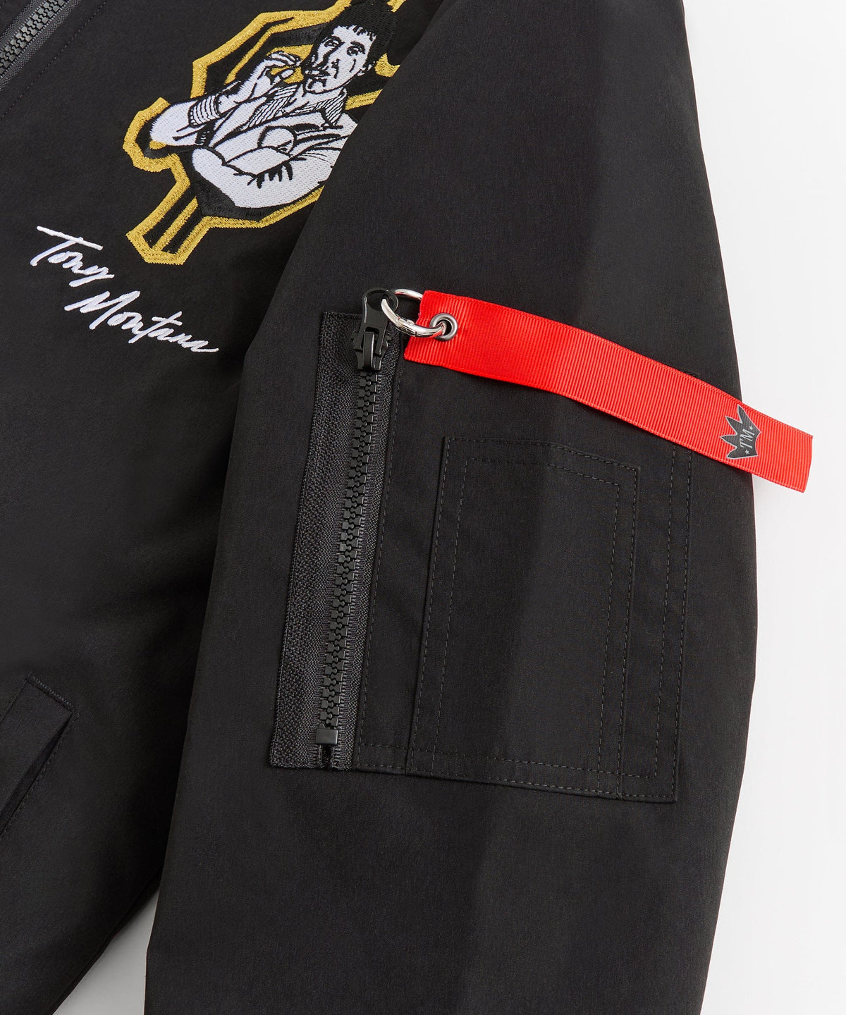 Reason Clothing Trusted | Scarface Bomber Jacket - Black