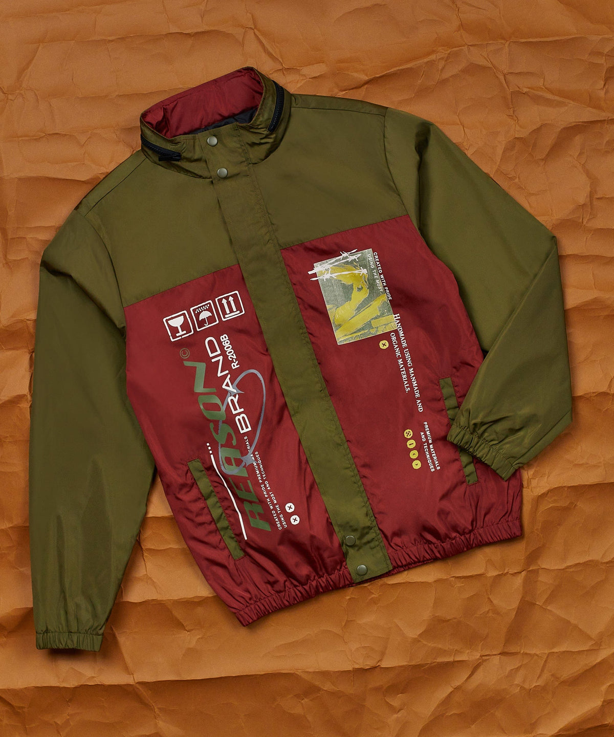 Reason Clothing Quality | Flame Nylon Jacket
