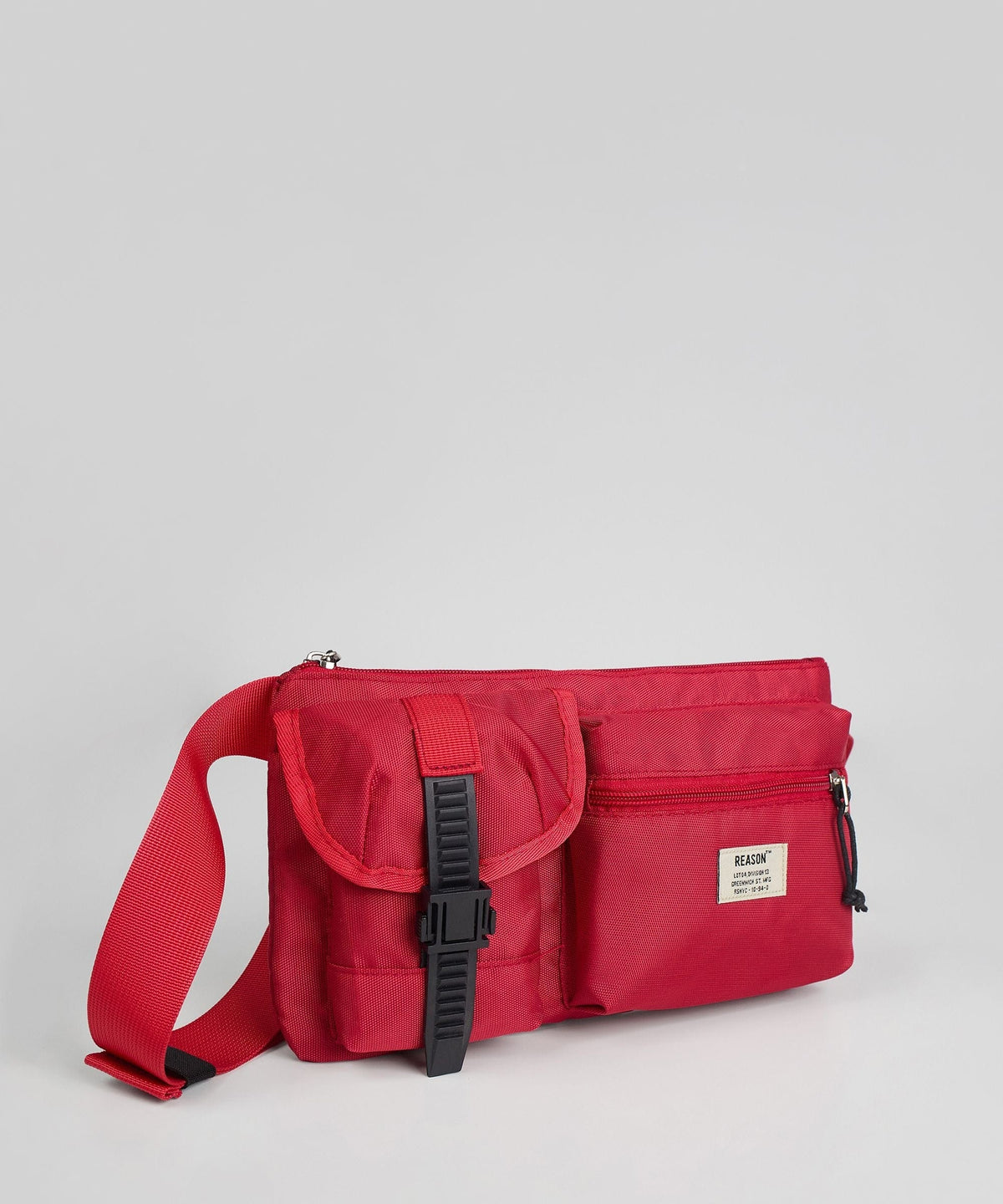Reason Clothing Great Value | Jett Crossbody Bag - Red