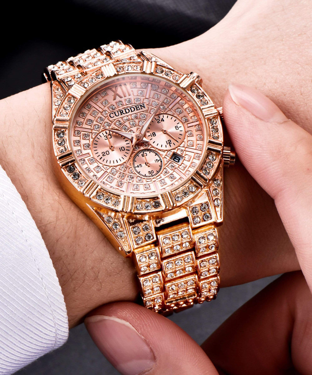 Reason Clothing Hot Sale | Santorini Rose Diamond Watch