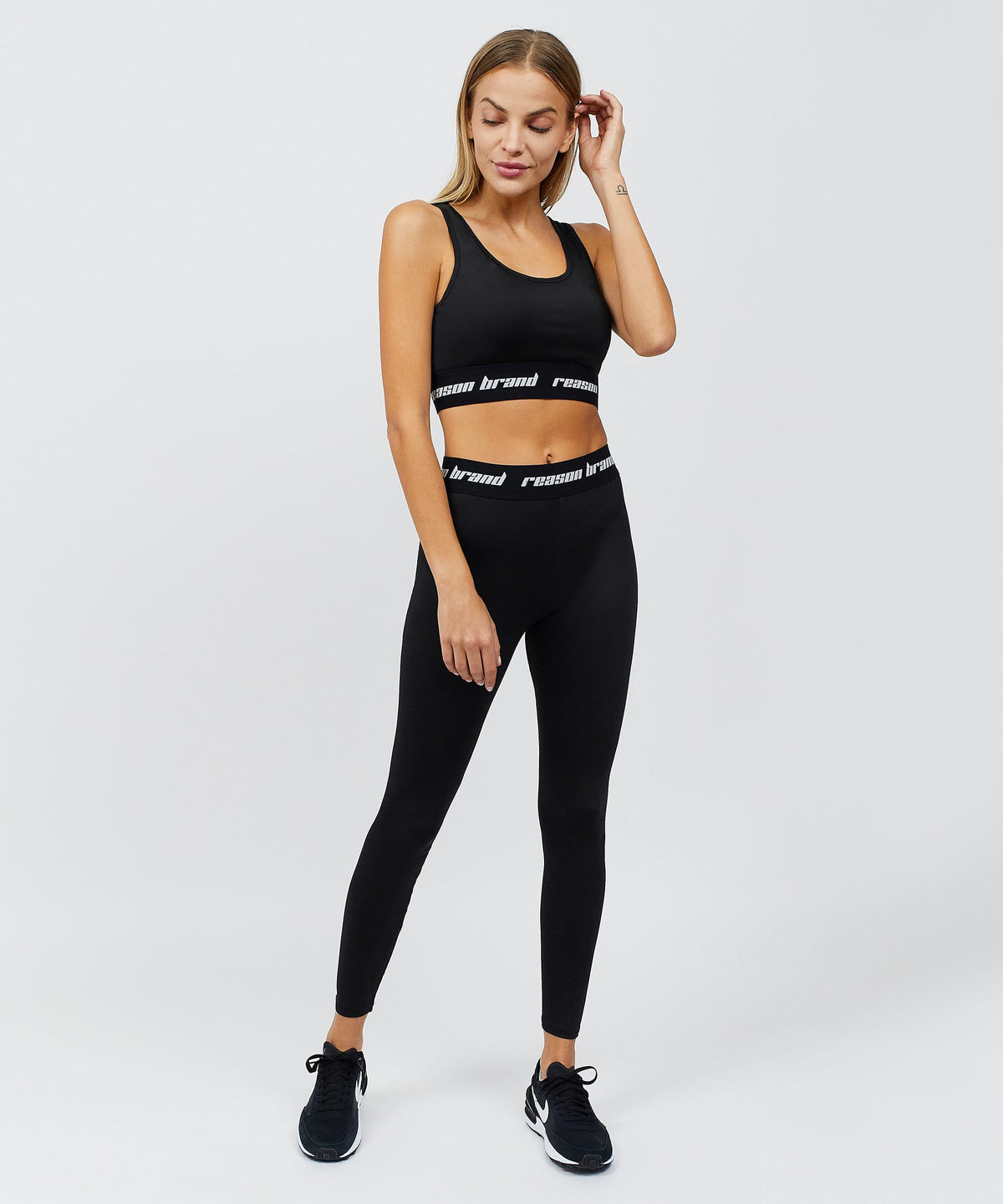 Reason Clothing Essential | Cara Women's Leggings - Black