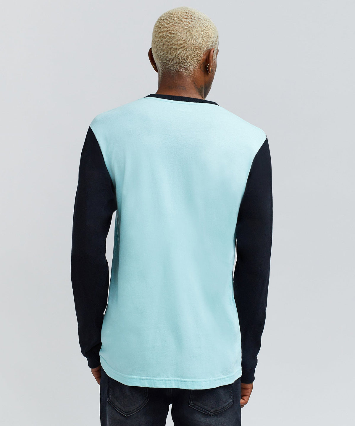 Reason Clothing Discount | Tommy Long Sleeve Tee - Blue