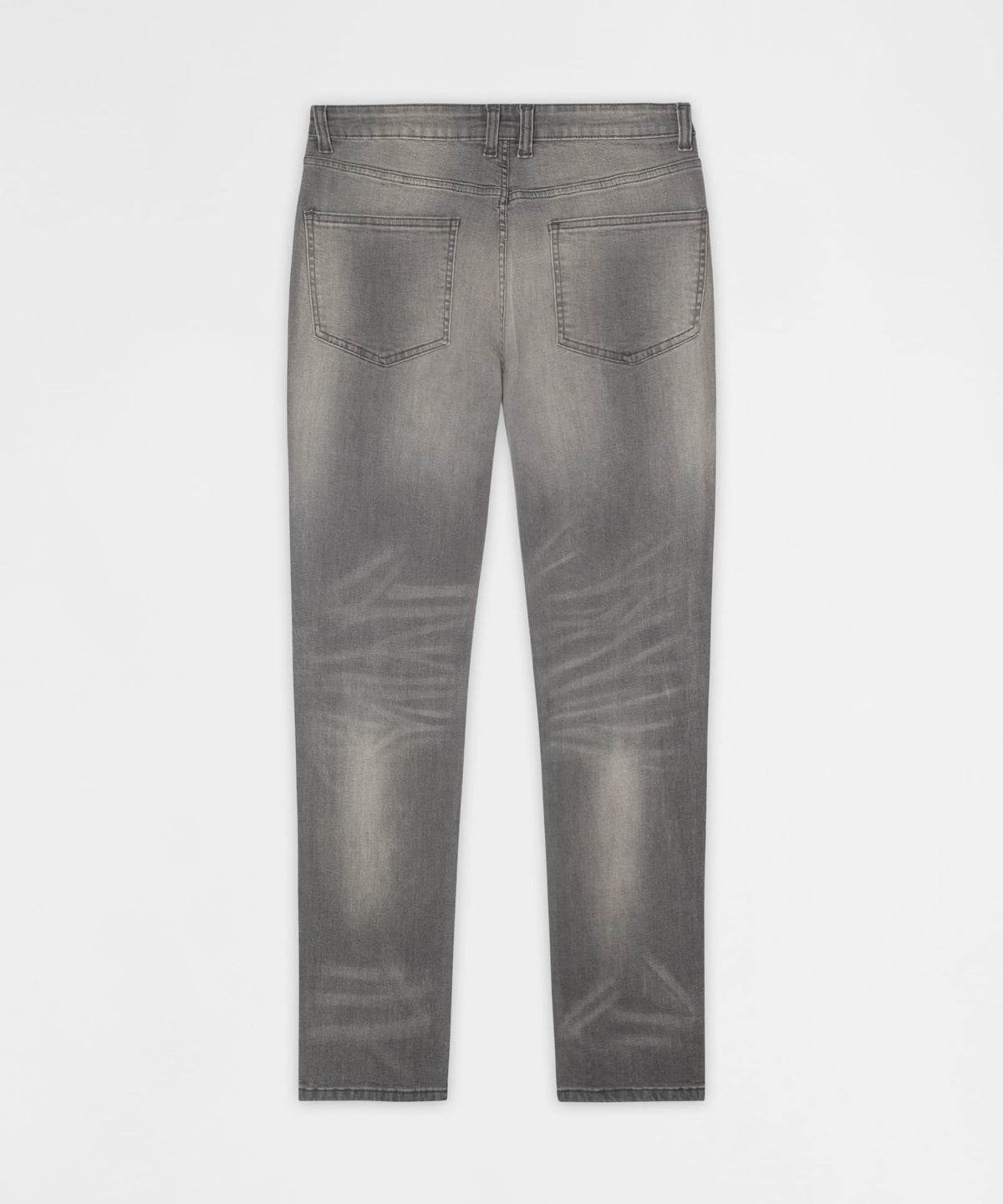 Reason Clothing Classic | Stoned Out Rhinestone Denim Skinny Jeans - Grey