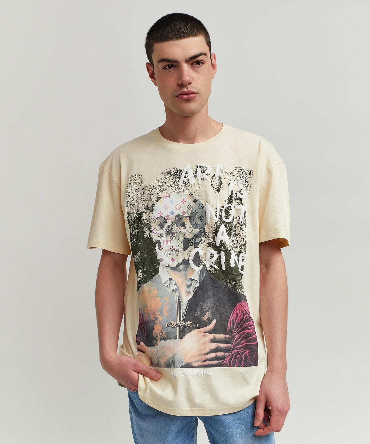 Reason Clothing Hot Sale | Art Is Not A Crime Tee