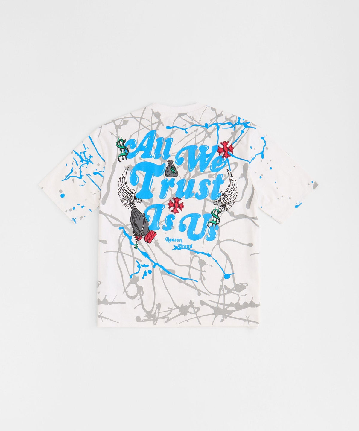 Reason Clothing Latest | Painted Tee - White