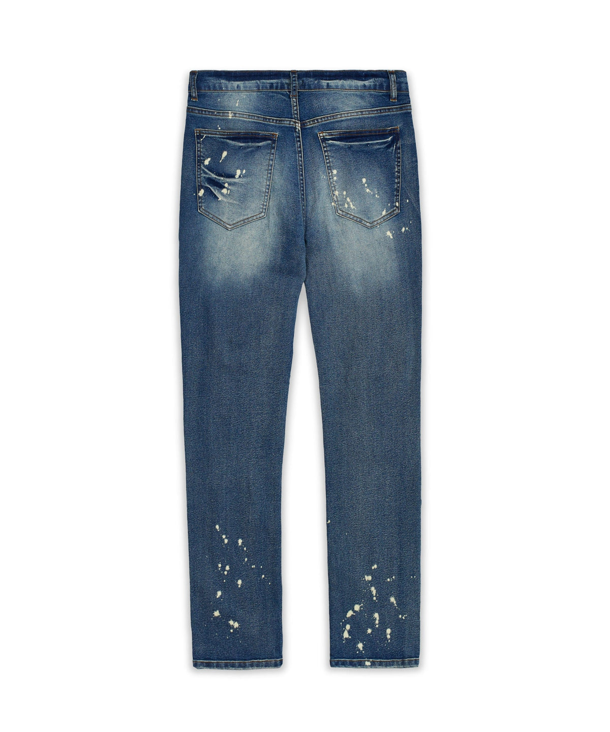 Reason Clothing Premium | Stitchworks Plus Size Denim Jeans - Blue
