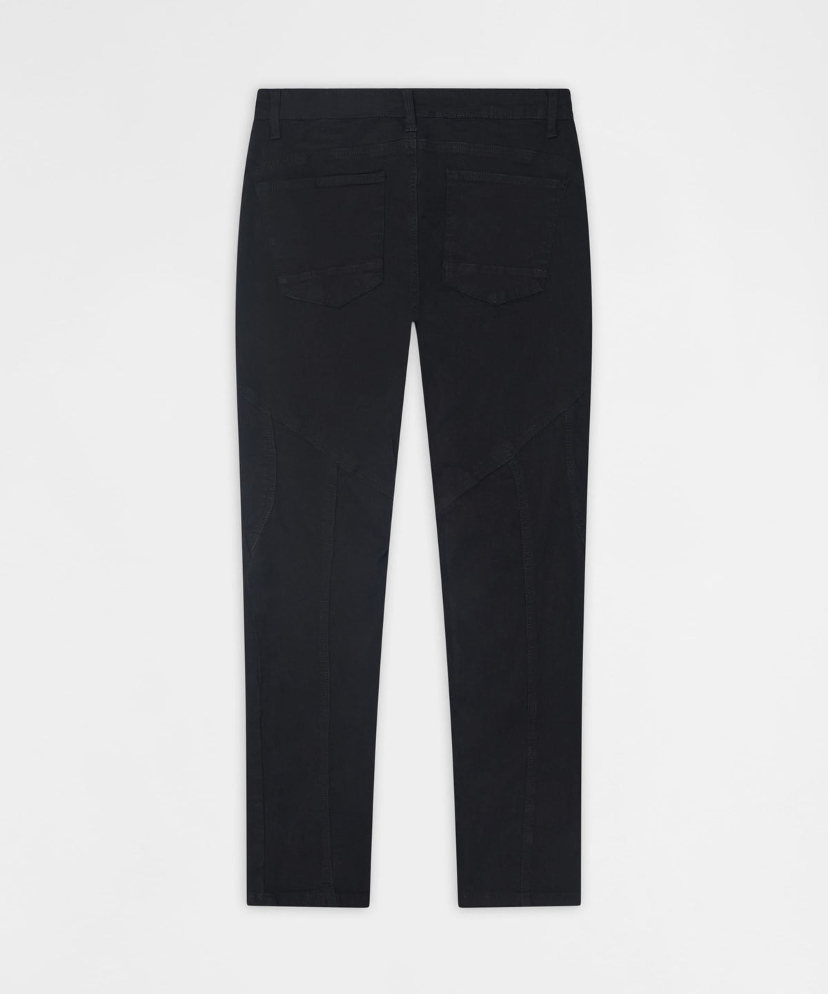 Reason Clothing Latest | Classic Panel Skiny Jeans - Black