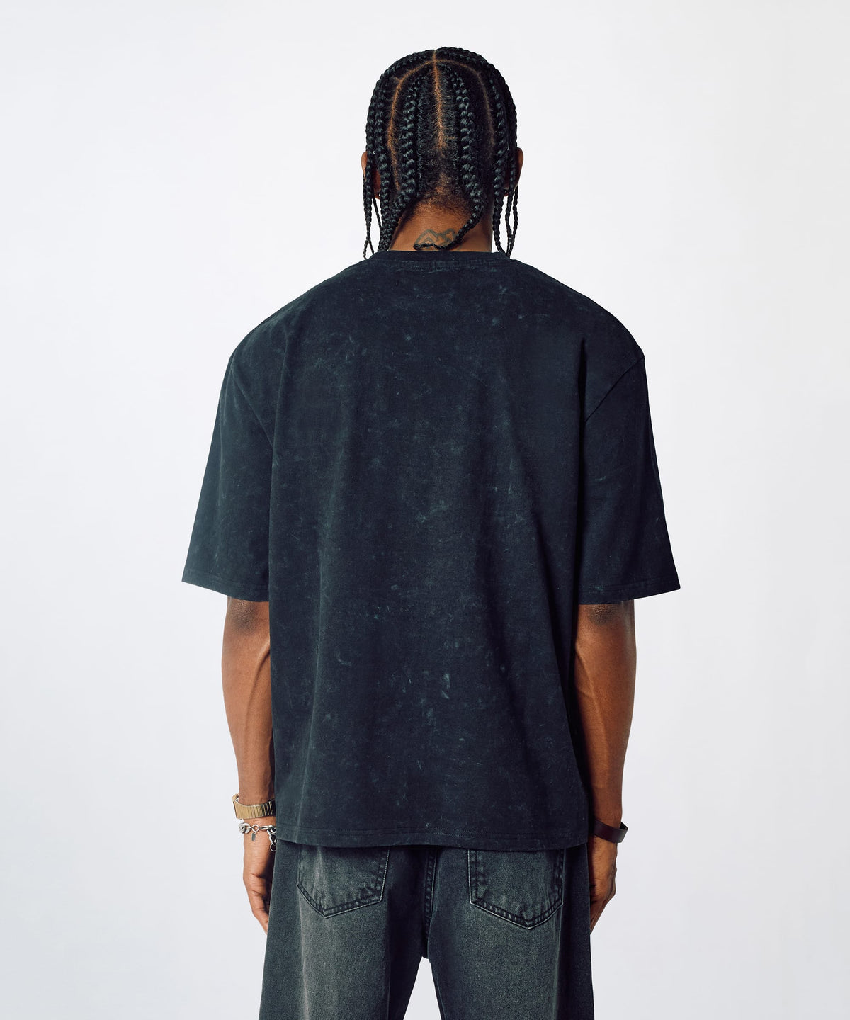 Reason Clothing Smart Buy | Blessings Short-Sleeve Tee - Washed Black