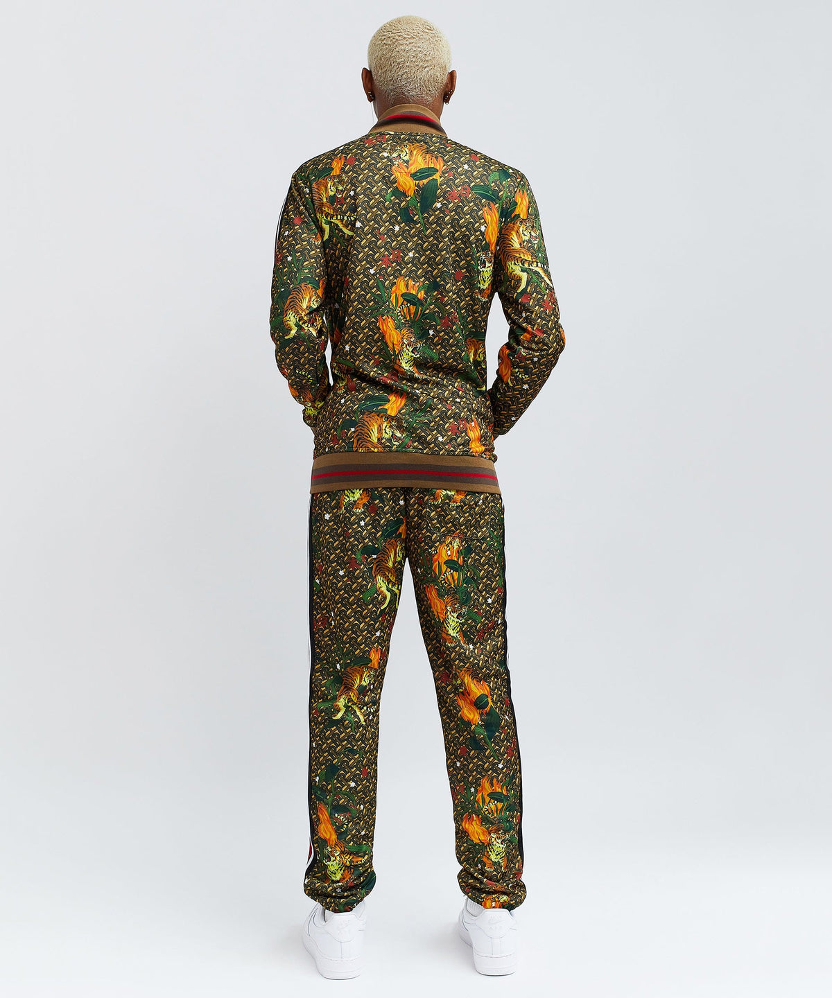 Reason Clothing Featured | Quick Tiger Print Monogram Track Set