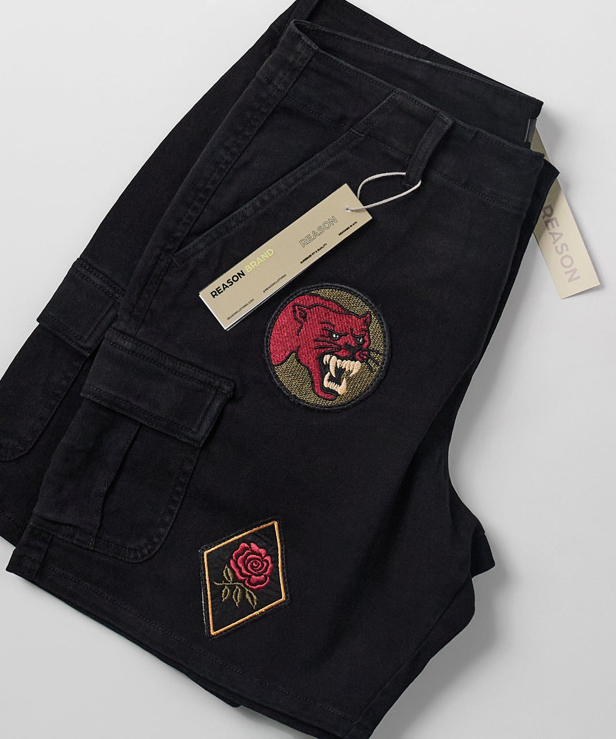 Reason Clothing Value | Havoc Patches Cargo Short