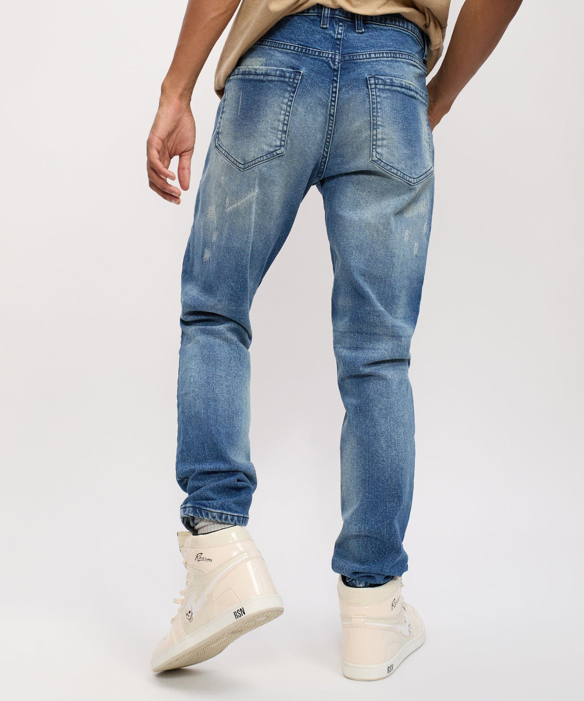 Reason Clothing Special Offer | Winter Canyon Denim Pant - Dark Blue