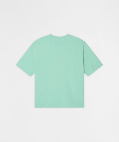 Reason Clothing Top Pick | Rick And Morty Applique Short Sleeve Tee - Light Green