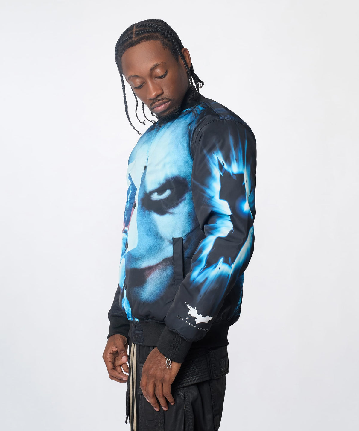 Reason Clothing Top Pick | Dark Knight Varsity Jacket - Black