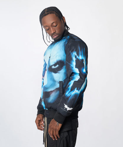 Reason Clothing Top Pick | Dark Knight Varsity Jacket - Black