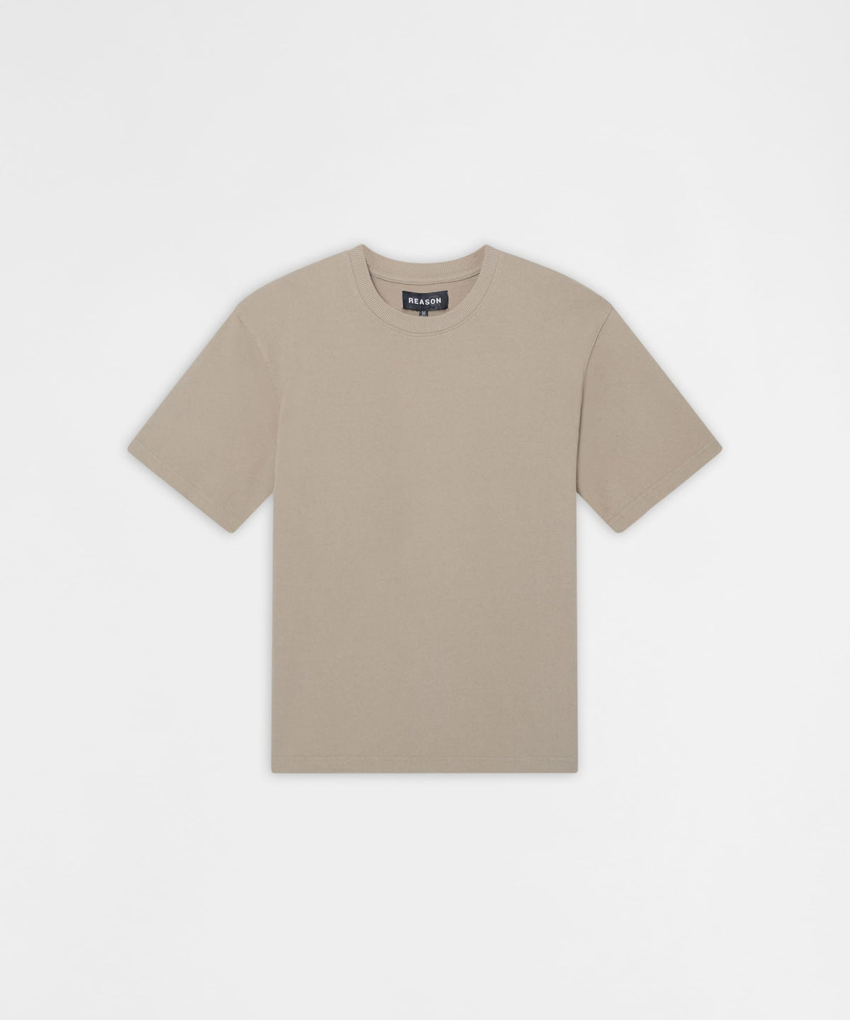 Reason Clothing Smart Buy | Essentials French Terry Short Sleeve Tee - Taupe