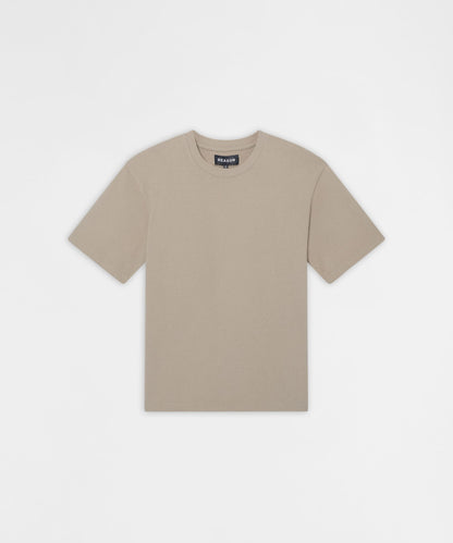 Reason Clothing Smart Buy | Essentials French Terry Short Sleeve Tee - Taupe