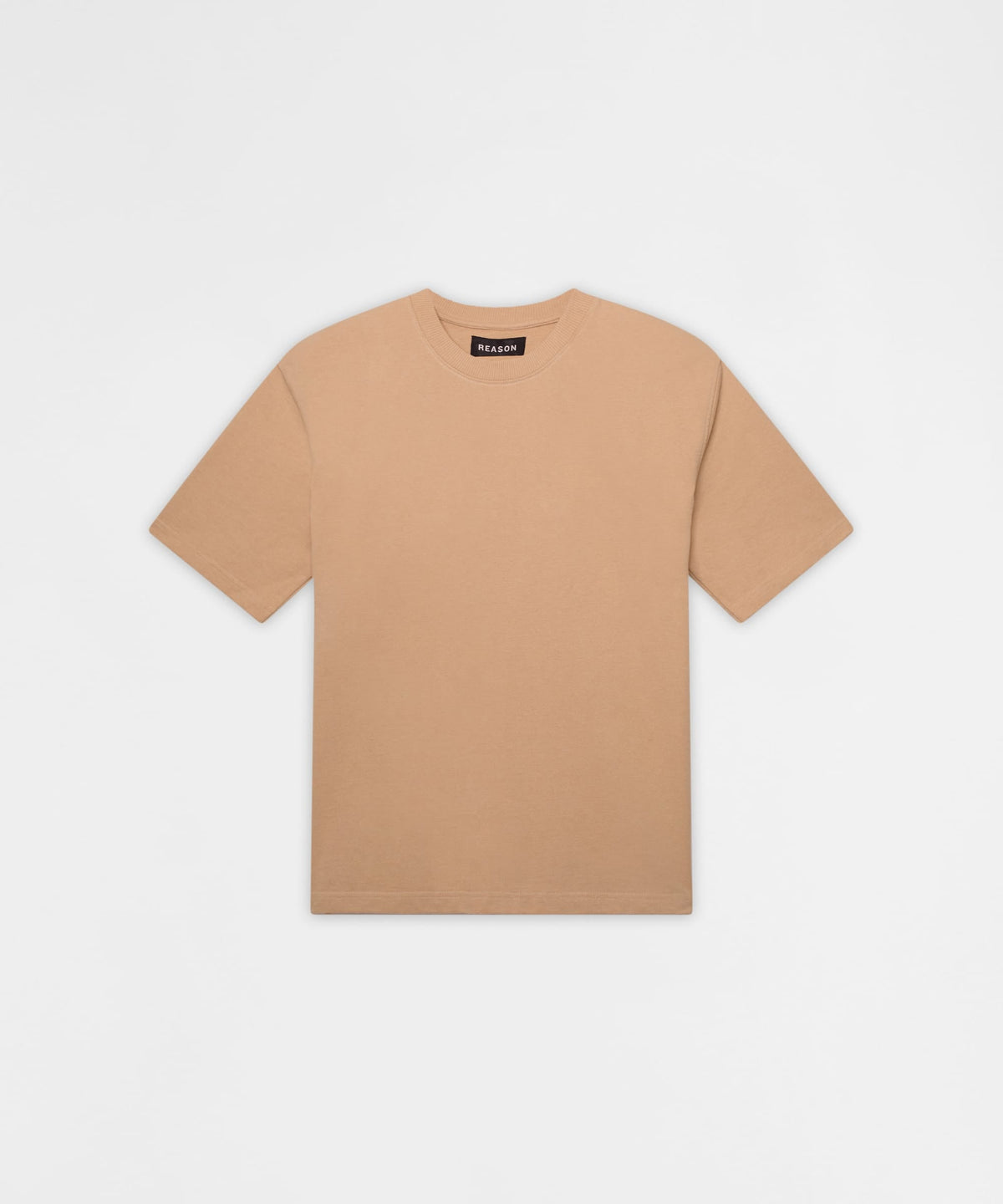 Reason Clothing Deals | Essential French Terry Short Sleeve Tee - Tan