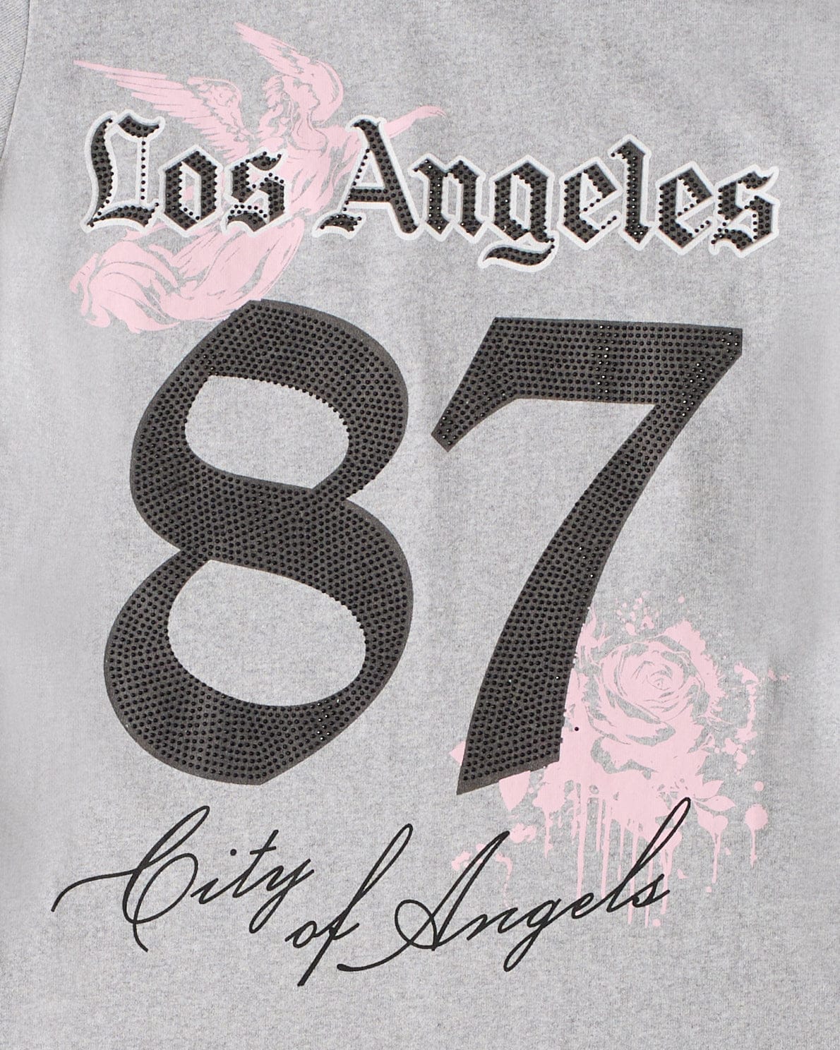 Reason Clothing Best Seller | LA Angels Graphic Bodycon Women's Dress - Grey