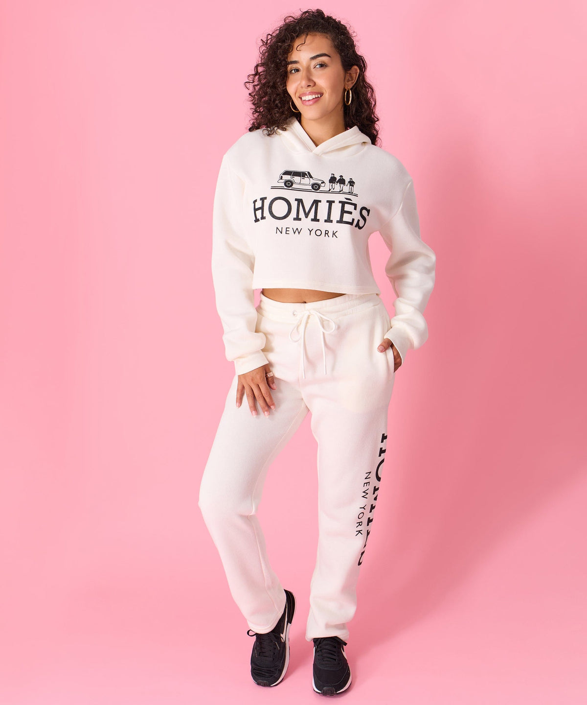 Reason Clothing Quality | Homies Women's Jogger Pants - Cream