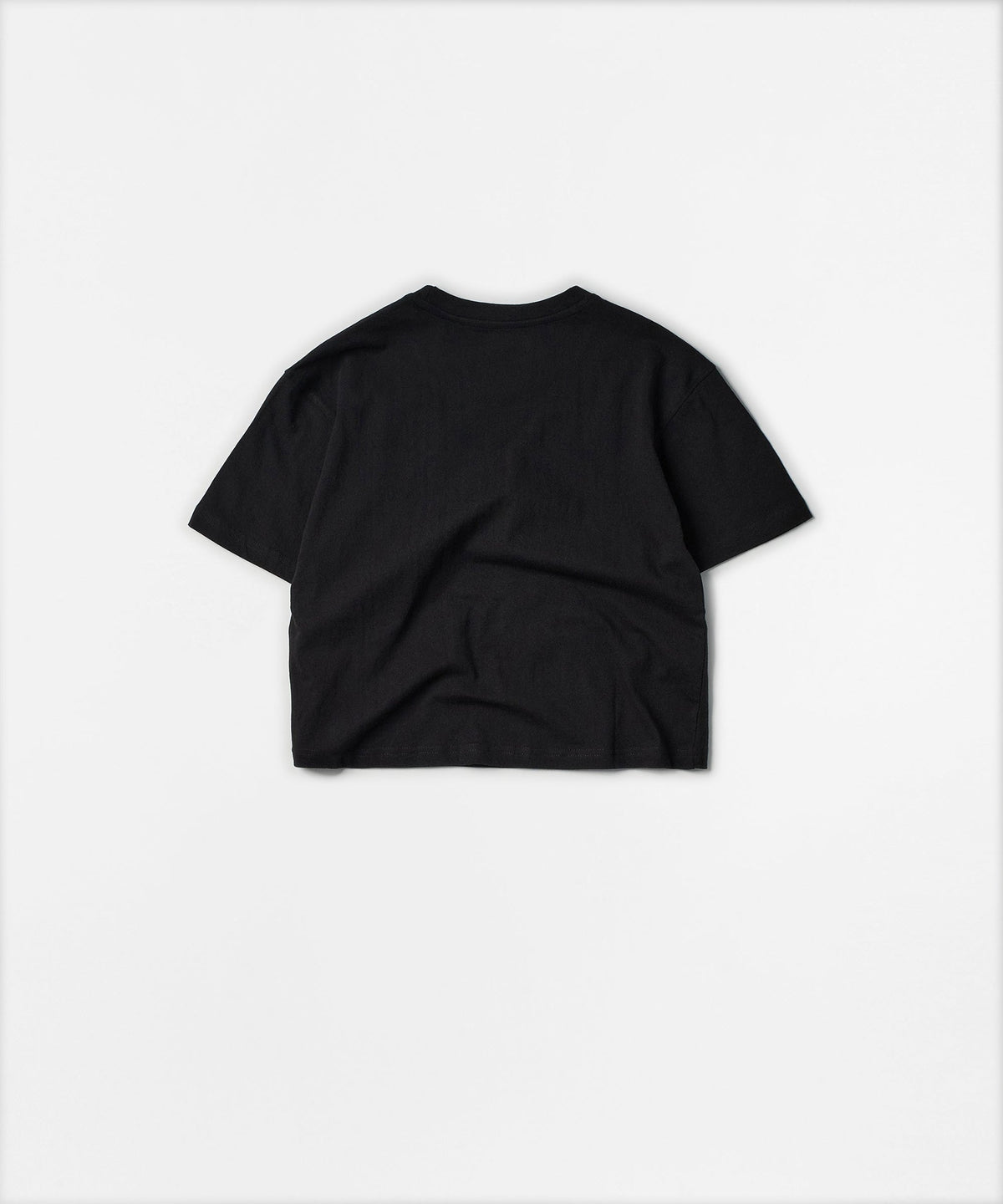 Reason Clothing Value | Popeye Classic Women's Graphic Short Sleeve Cropped Tee - Black
