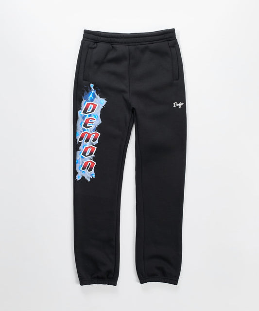 Reason Clothing Popular | Dodge Demon Lightning Kid's Jogger - Black
