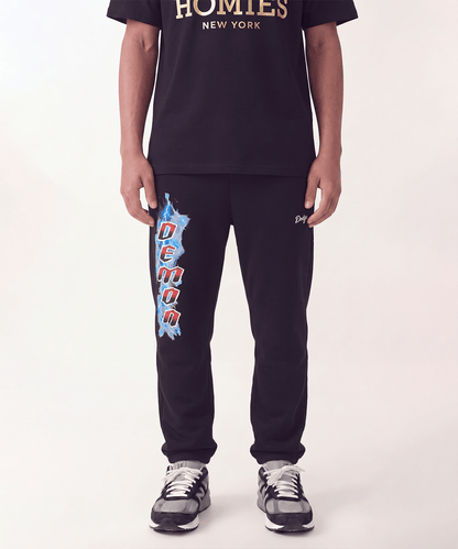 Reason Clothing Popular | Dodge Demon Lightning Kid's Jogger - Black