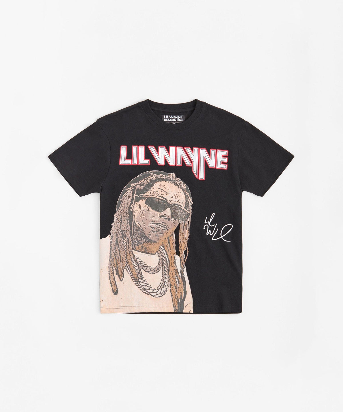 Reason Clothing Premium | Lil Wayne Young Money Kid's Graphic Short Sleeve Tee - Black