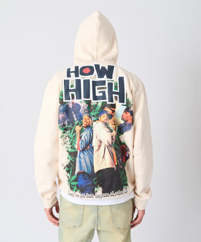 Reason Clothing Essential | How High They've Got Their Degrees Graphic Hoodie - Tan