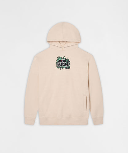 Reason Clothing Essential | How High They've Got Their Degrees Graphic Hoodie - Tan