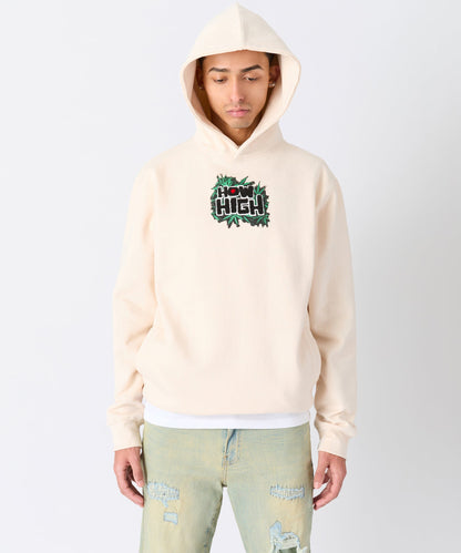Reason Clothing Essential | How High They've Got Their Degrees Graphic Hoodie - Tan