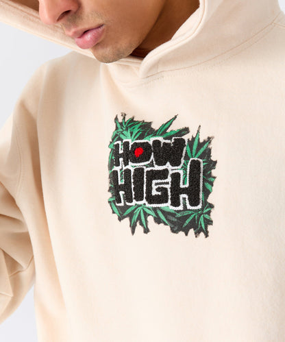 Reason Clothing Essential | How High They've Got Their Degrees Graphic Hoodie - Tan