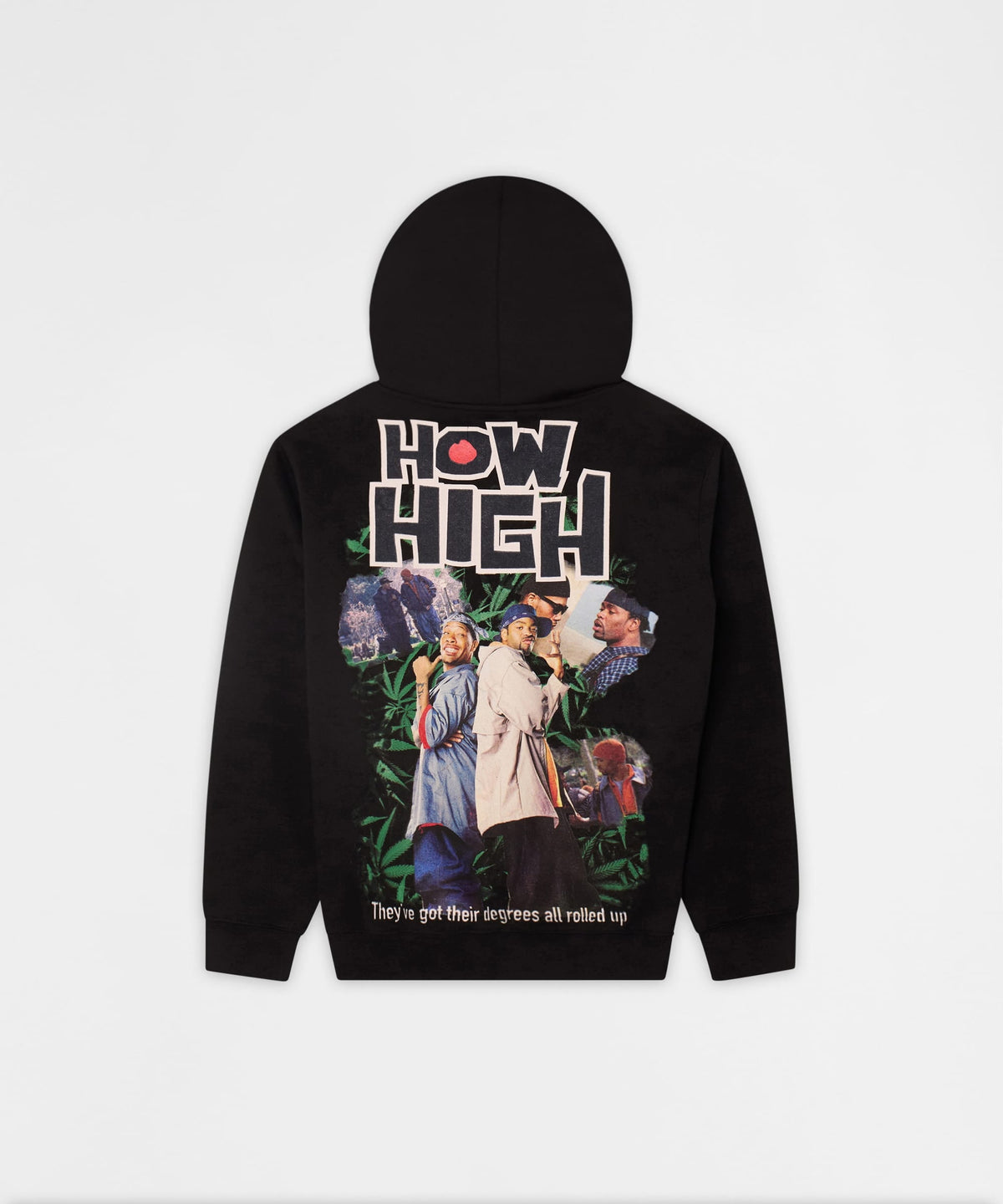 Reason Clothing Essential | How High They've Got Their Degrees Graphic Hoodie - Black