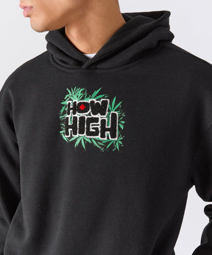 Reason Clothing Essential | How High They've Got Their Degrees Graphic Hoodie - Black