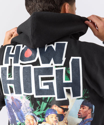 Reason Clothing Essential | How High They've Got Their Degrees Graphic Hoodie - Black
