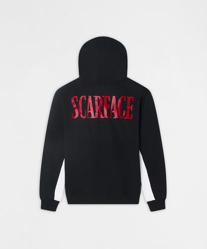 Reason Clothing Smart Buy | Scarface Tony Montana Zip Hoodie - Black