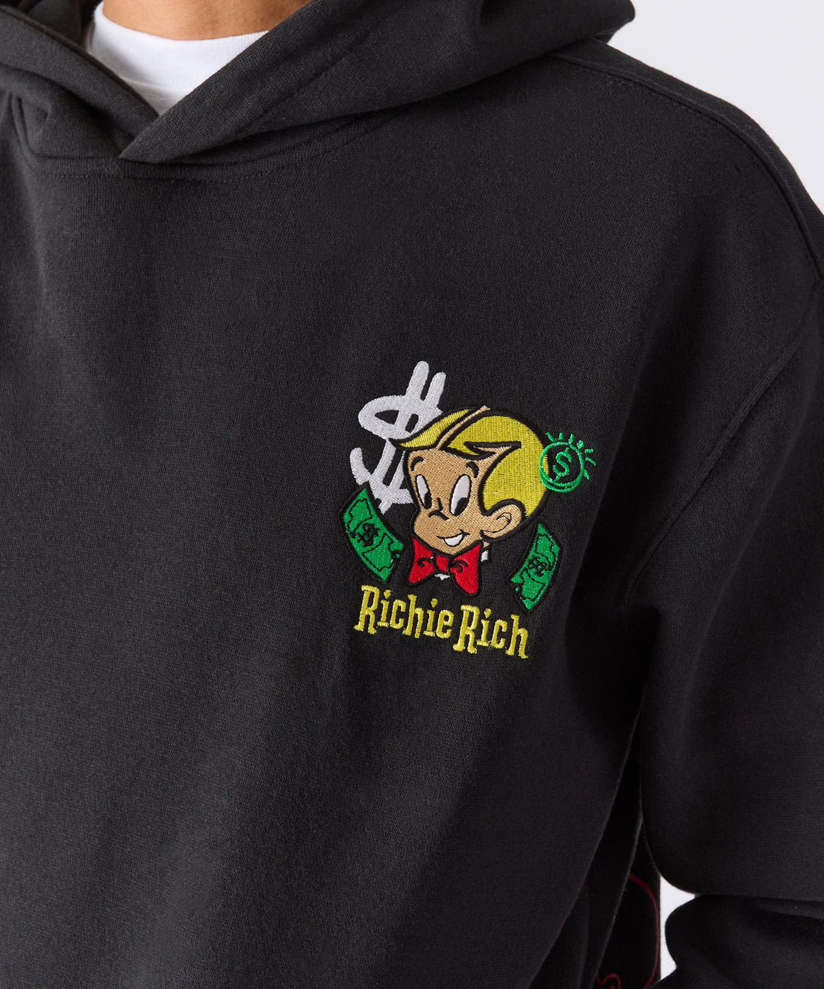 Reason Clothing Trusted | Richie Rich We Keep Winning Graphic Hoodie - Black
