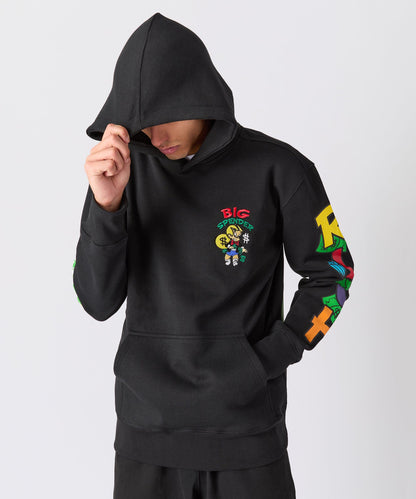 Reason Clothing Quality | Richie Rich Big Spender Graphic Hoodie - Black