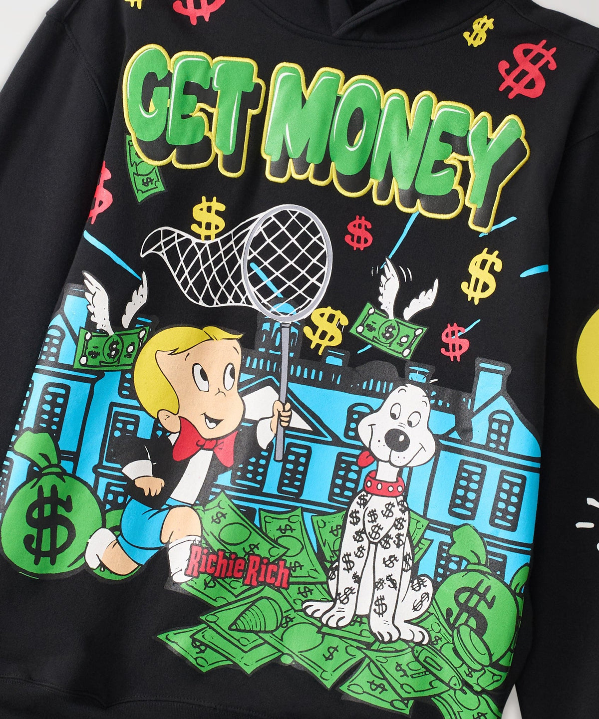 Reason Clothing Featured | Richie Rich Get Money Graphic Hoodie - Black