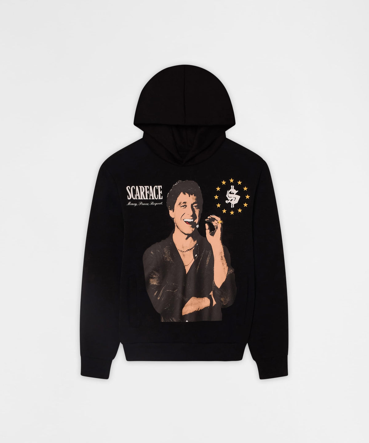 Reason Clothing Classic | Scarface Tony Montana Graphic Hoodie - Black