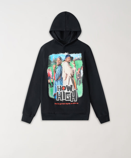 Reason Clothing Deals | How High They've Got Their Degrees Graphic Hoodie - Black