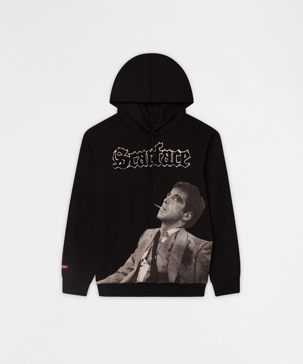 Reason Clothing Latest | Scarface Old English Hoodie - Black