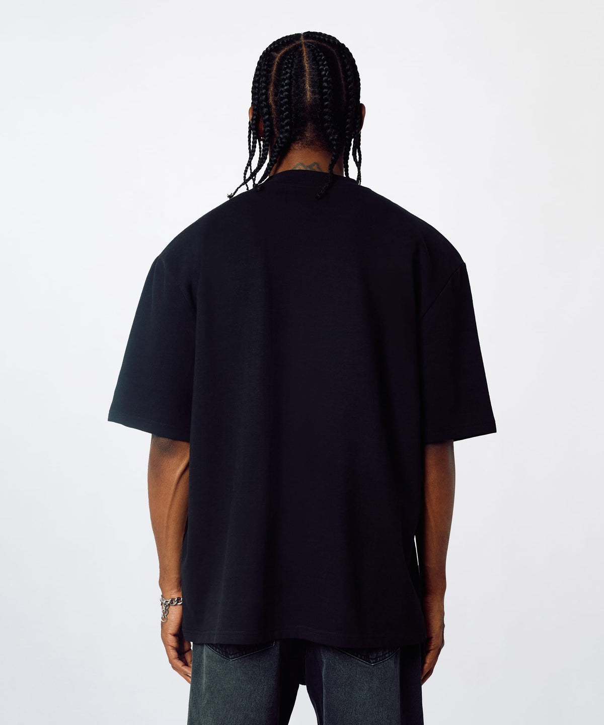 Reason Clothing Recommended | Untouchable Chenille Patched Short Sleeve Tee - Black