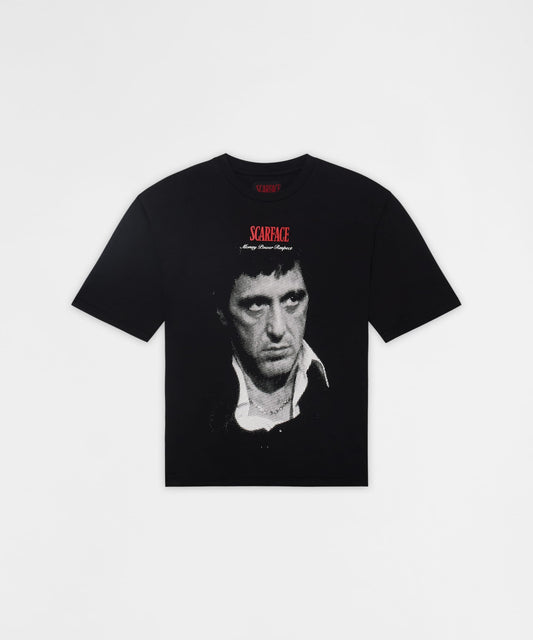 Reason Clothing Trusted | Scarface MPR Grephic Tee - Black