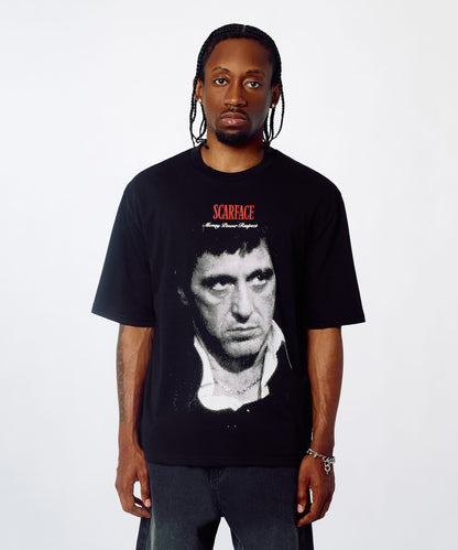 Reason Clothing Trusted | Scarface MPR Grephic Tee - Black