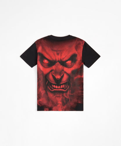 Reason Clothing Great Value | Dodge Demon Graphic Short Sleeve Tee - Black