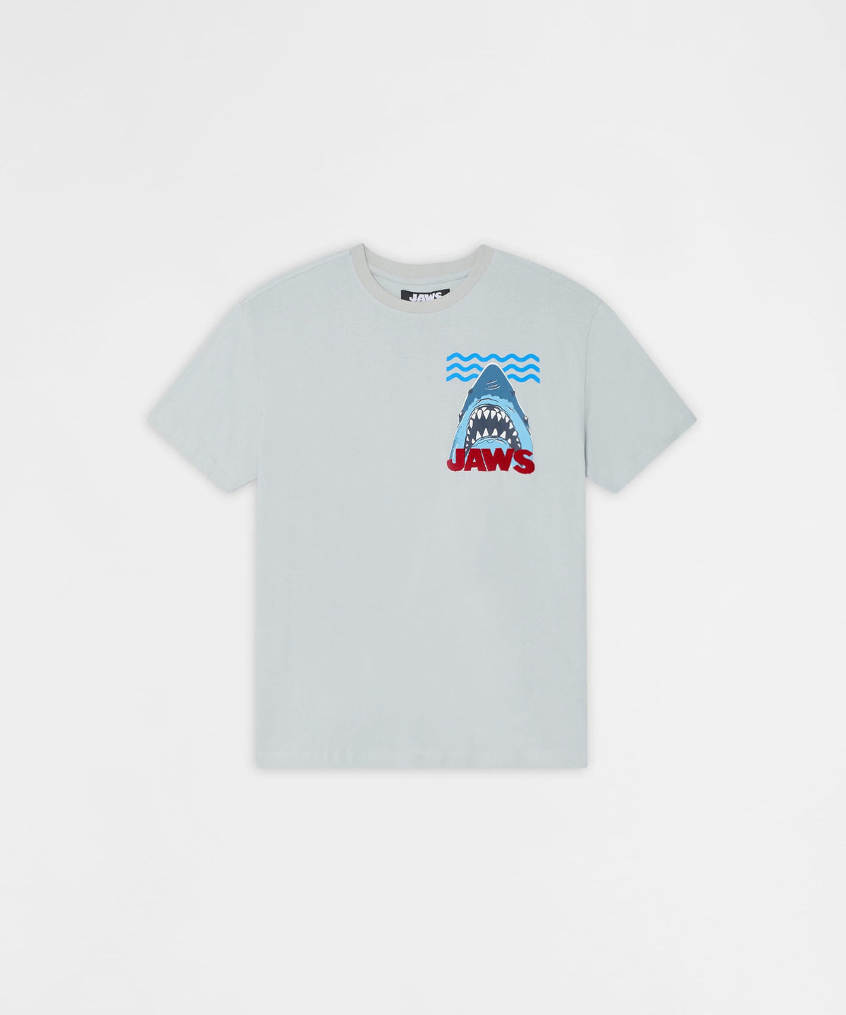 Reason Clothing Trending | Jaws Deep Water Graphic Short Sleeve Tee - Light Blue