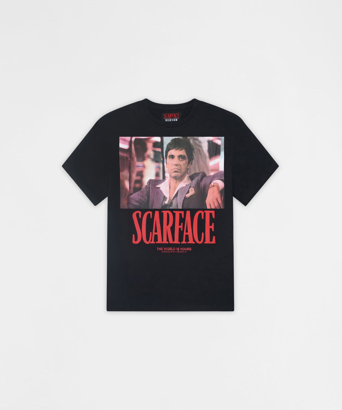 Reason Clothing Everyday | Scarface Short Sleeve Tee - Black