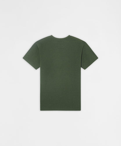 Reason Clothing Premium | Scarface White Suit Short Sleeve Tee - Olive Green